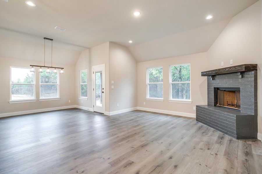 Representative unfurnished interior of a home built from the The Concho by Trinity Classic Homes in Covenant Park, Springtown (Image 19). Representative unfurnished interior of a home built from the The Concho by Trinity Classic Homes in Covenant Park, Springtown (Image 19).