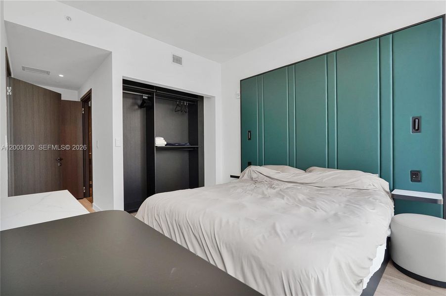 Furnished interior view inside a new home in , Miami (Image 12).