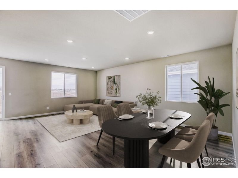 Furnished interior view inside a new home in Trevenna, Windsor (Image 14).