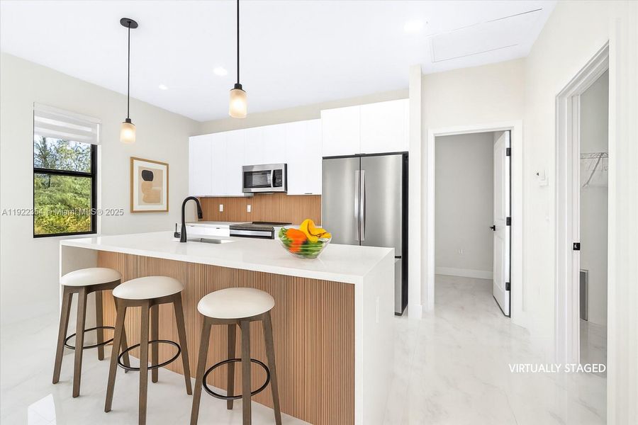 Furnished interior view inside a new home in , Lehigh Acres (Image 7).