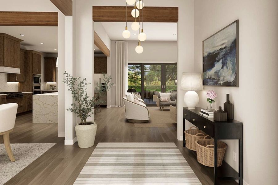 Representative furnished interior of a home built from the the 2674 Plan by Zeal Home Builders in Monarch Manor, Poolville (Image 6). Representative furnished interior of a home built from the the 2674 Plan by Zeal Home Builders in Monarch Manor, Poolville (Image 6).