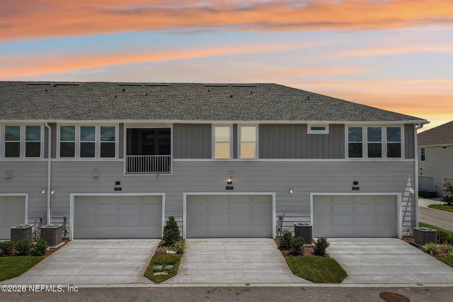 Front exterior of a new home in , Ponte Vedra, FL, highlighting curb appeal (Image 28). Front exterior of a new home in , Ponte Vedra, FL, highlighting curb appeal (Image 28).