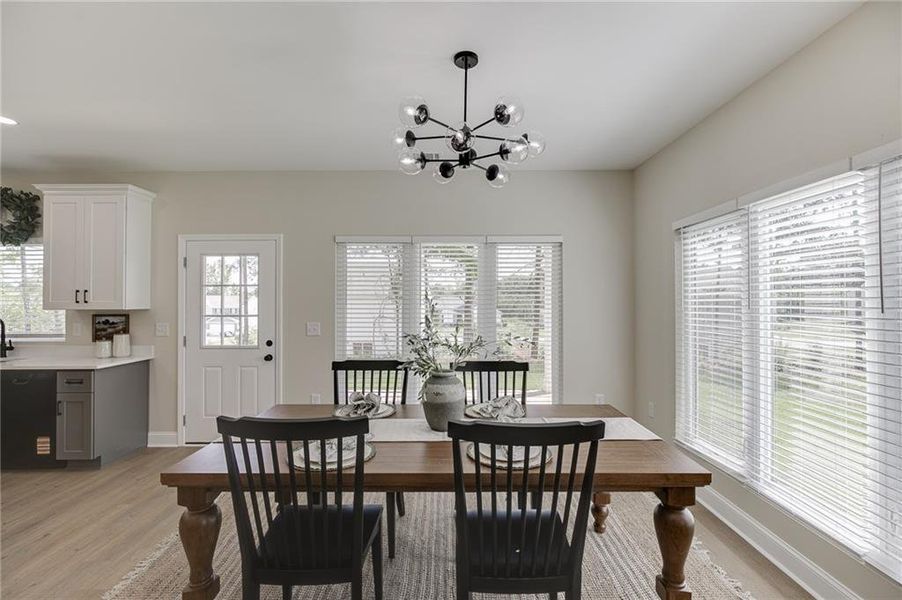Furnished interior view inside a new home in , Toccoa (Image 45). Furnished interior view inside a new home in , Toccoa (Image 45).