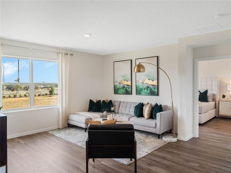 Furnished interior view inside a new home in Villamar, Winter Haven (Image 10).