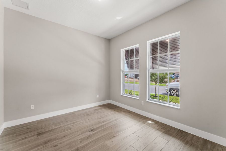 Representative unfurnished interior of a home built from the Monarch by Mattamy Homes in Newfield, Palm City (Image 13).