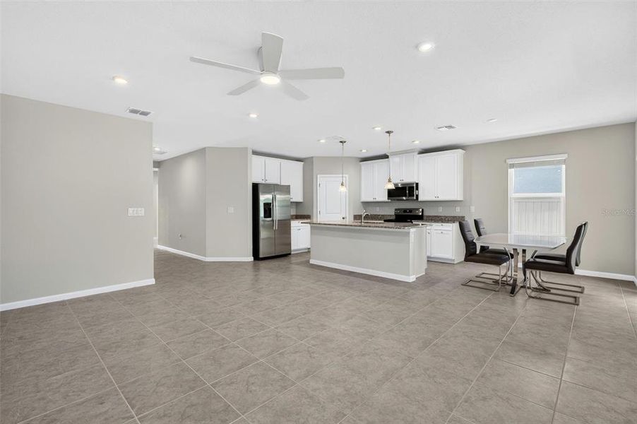 Furnished interior view inside a new home in , Daytona Beach (Image 14). Furnished interior view inside a new home in , Daytona Beach (Image 14).