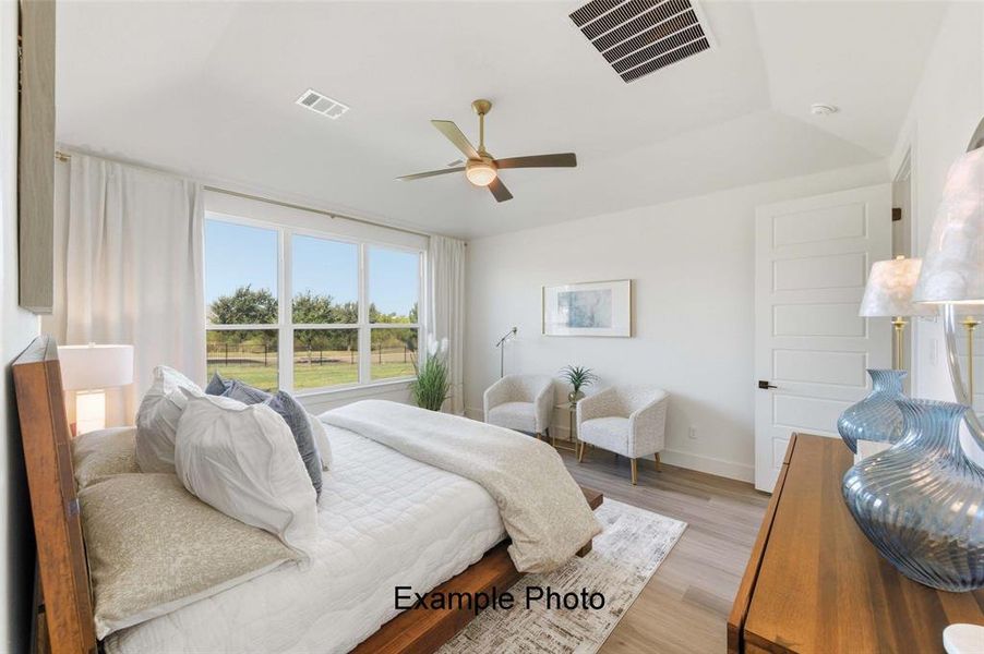 Furnished interior view inside a new home in , Azle (Image 9).