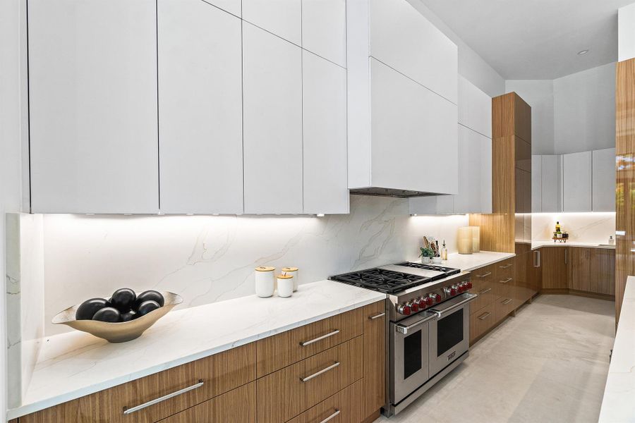 Furnished interior view inside a new home in , Delray Beach (Image 13).