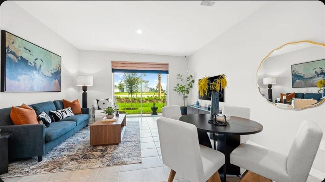 Furnished interior view inside a new home in Southloch, Mount Dora (Image 11).