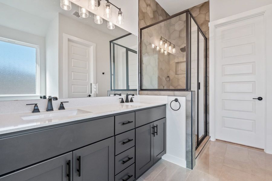 Furnished interior view inside a new home in Flora, Hutto (Image 14).