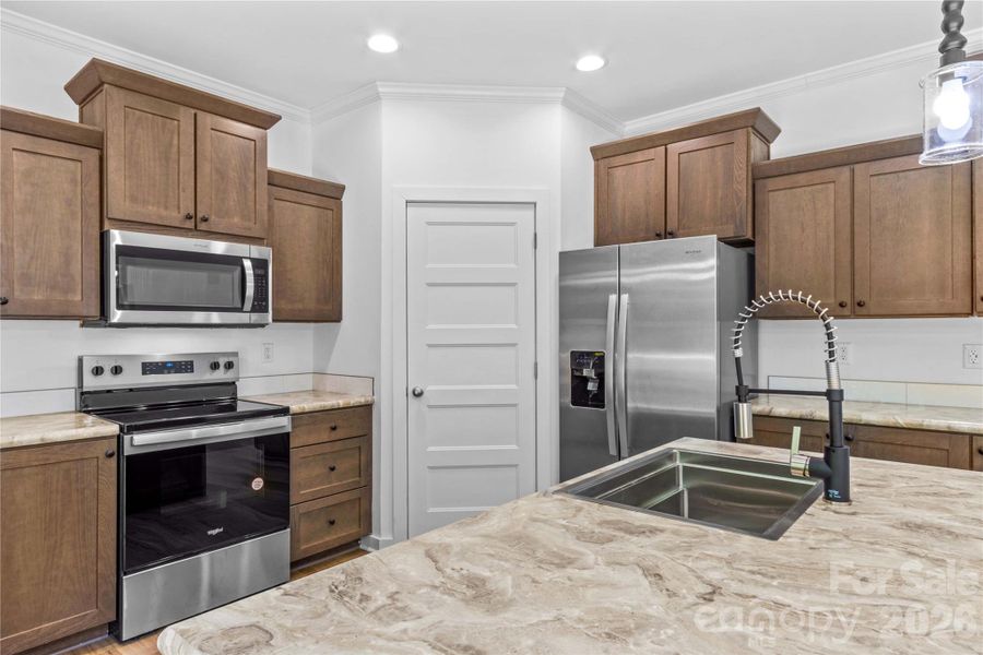 Furnished interior view inside a new home in , Mocksville (Image 14).