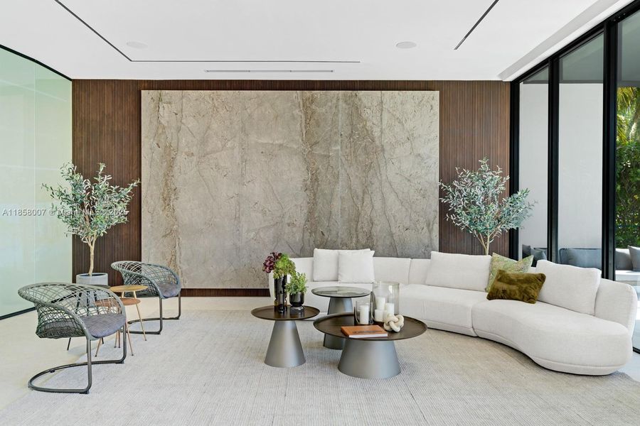 Furnished interior view inside a new home in , Hallandale Beach (Image 31).