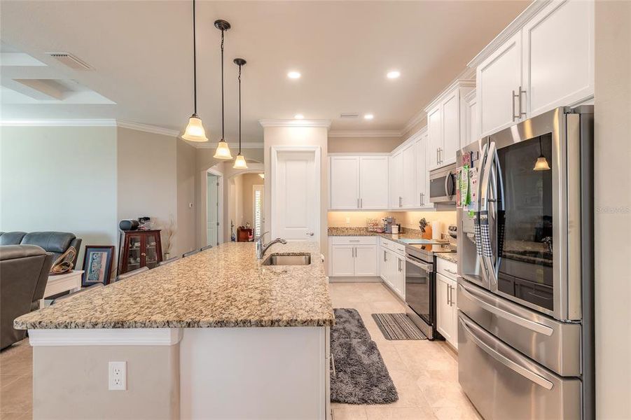 Furnished interior view inside a new home in , Palm Coast (Image 10).