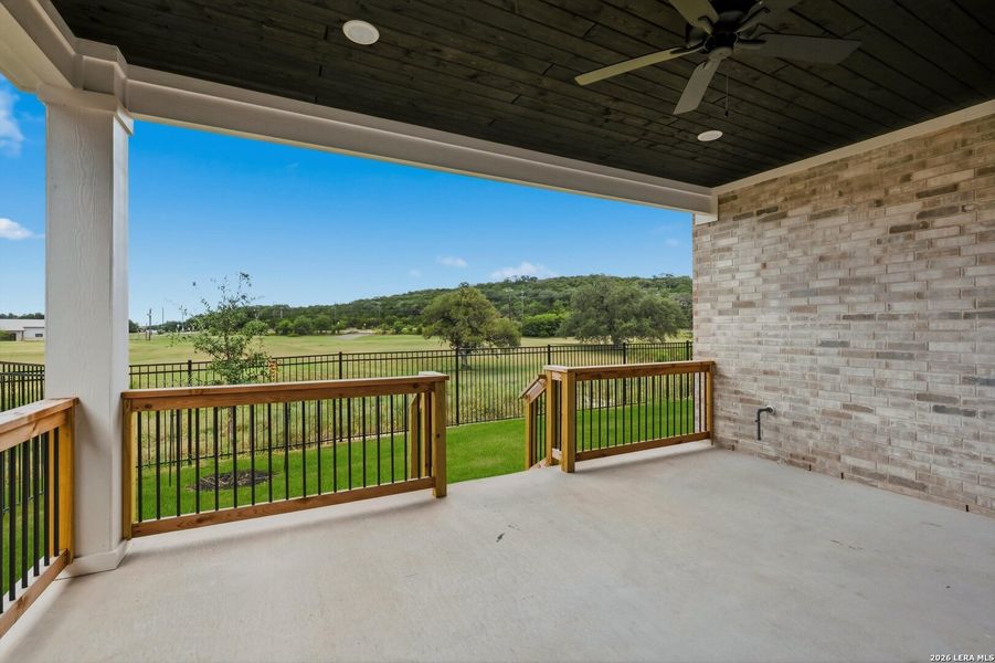 Exterior details and patio area of a home in Crown Ridge Manor, San Antonio (Image 2). Exterior details and patio area of a home in Crown Ridge Manor, San Antonio (Image 2).