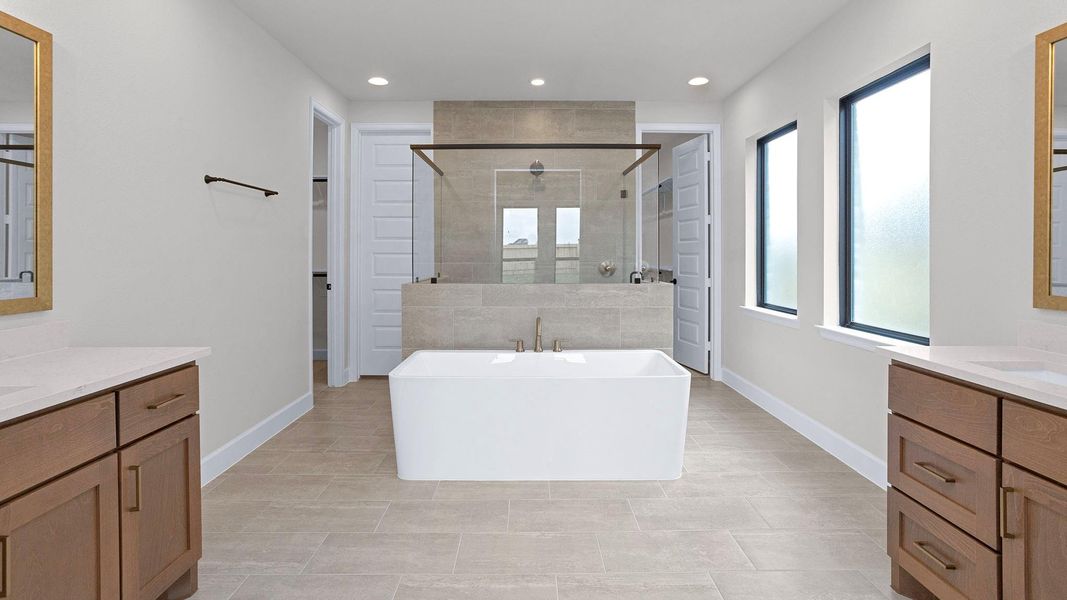 Furnished interior view inside a new home in Briarley, Montgomery (Image 5).