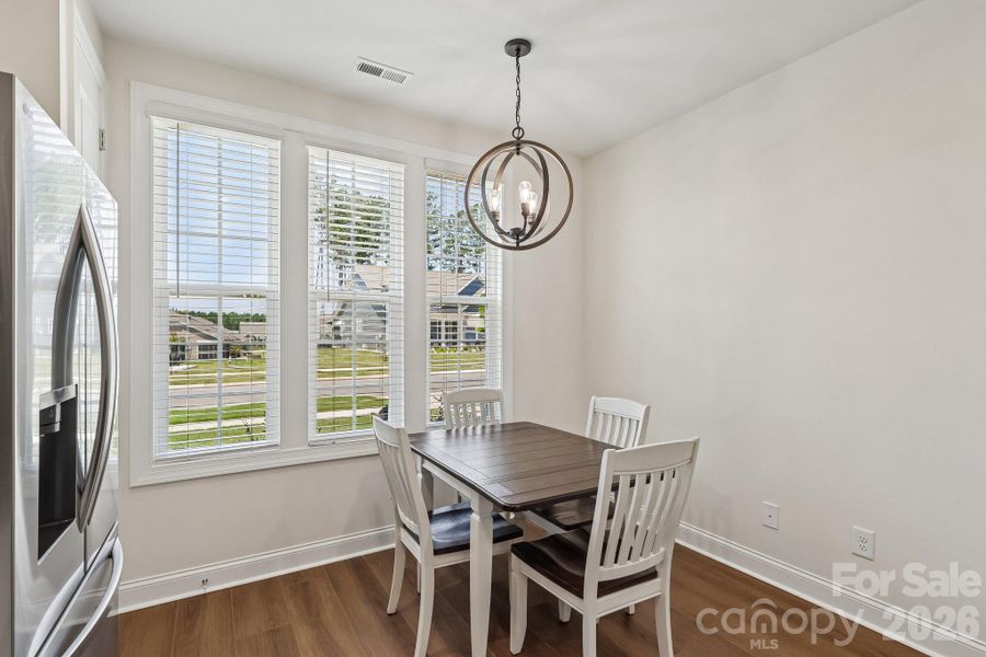 Furnished interior view inside a new home in , Charlotte (Image 8).