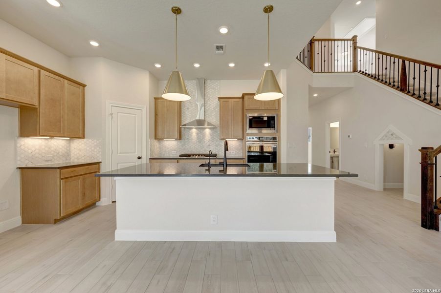 Furnished interior view inside a new home in Davis Ranch 60', San Antonio (Image 7). Furnished interior view inside a new home in Davis Ranch 60', San Antonio (Image 7).