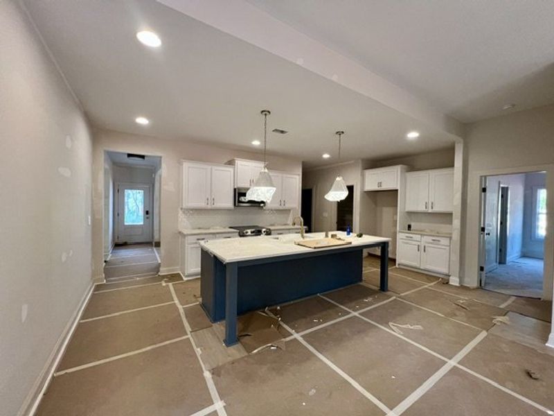 In-progress construction of a new home in Hammett Woods, Hogansville, GA (Image 4).