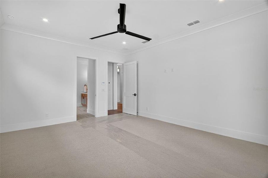 Master suite reverse angle