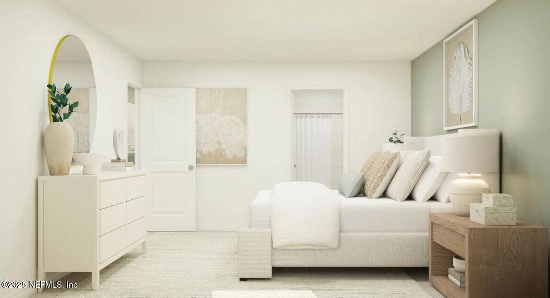 Furnished interior view inside a new home in , Palm Coast (Image 10). Furnished interior view inside a new home in , Palm Coast (Image 10).