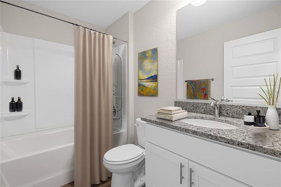 Virtually Staged - Guest Bath