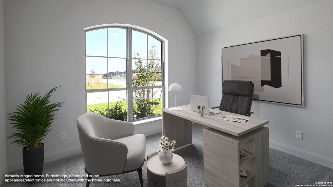 Furnished interior view inside a new home in Meadows Of Mill Creek 50', Seguin (Image 10). Furnished interior view inside a new home in Meadows Of Mill Creek 50', Seguin (Image 10).