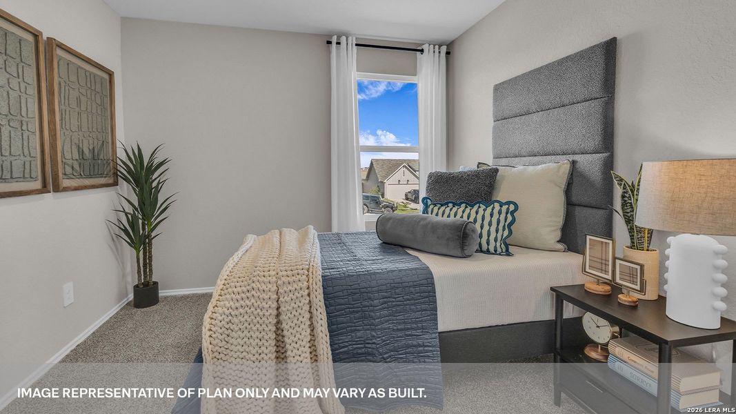 Furnished interior view inside a new home in Swenson Heights, Seguin (Image 18).