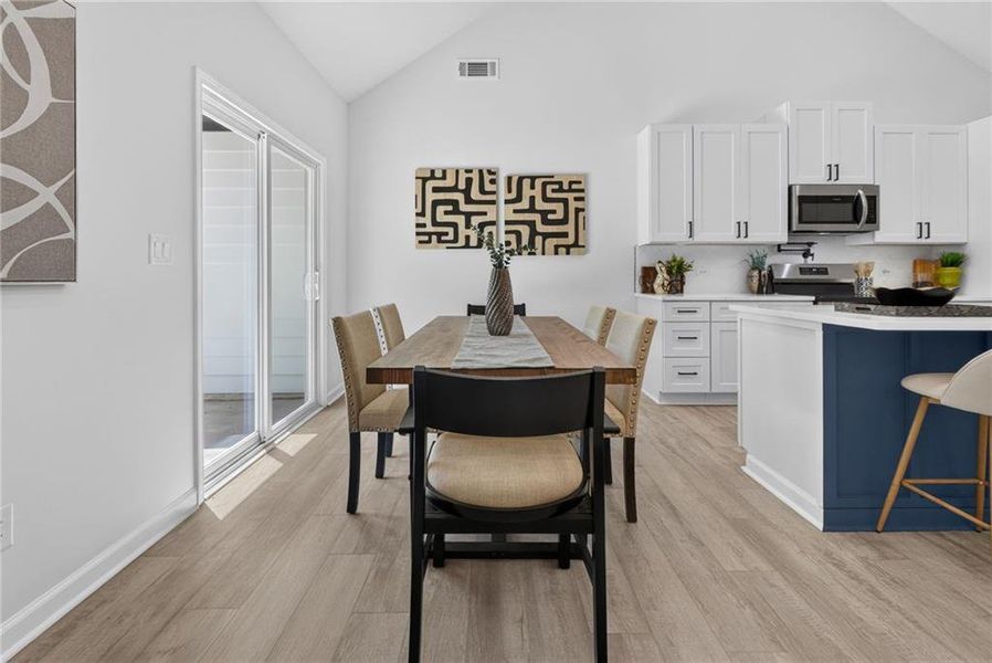 Furnished interior view inside a new home in , Griffin (Image 6).