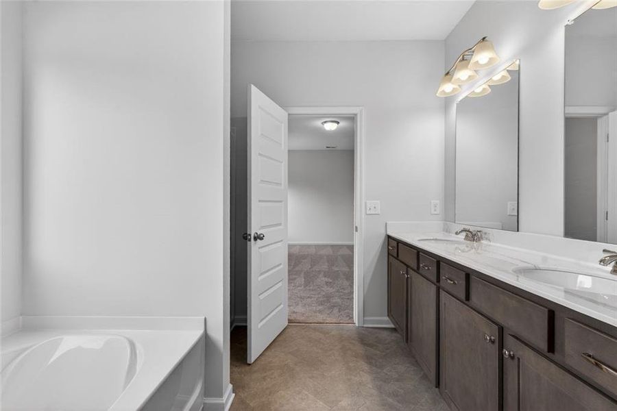 Furnished interior view inside a new home in North Haven, Rome (Image 8).