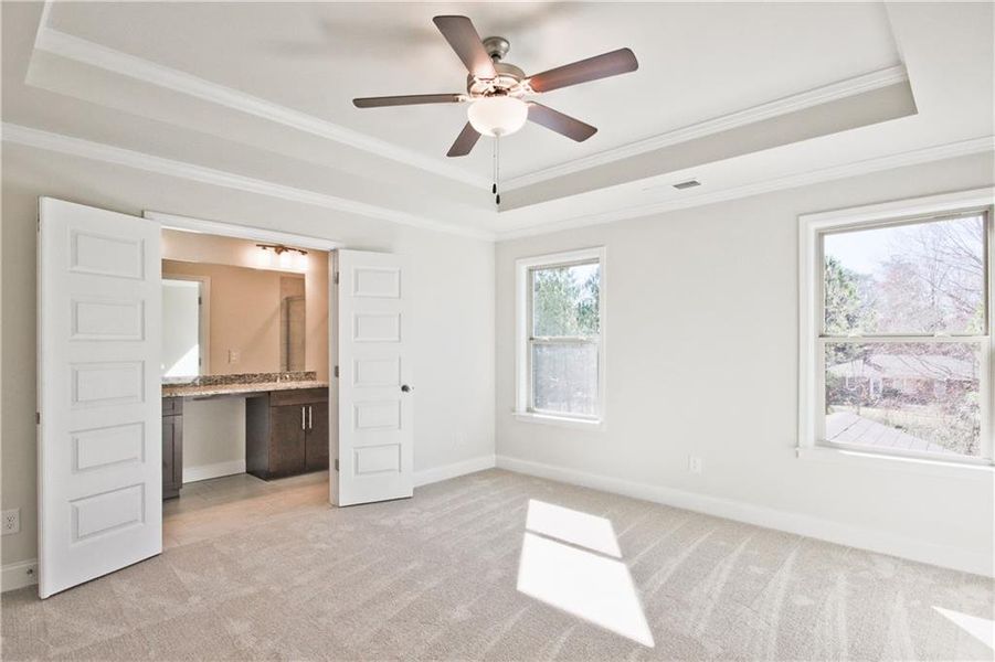 Spacious, unfurnished interior of a new home in Towns at Enclave, Lawrenceville (Image 11).