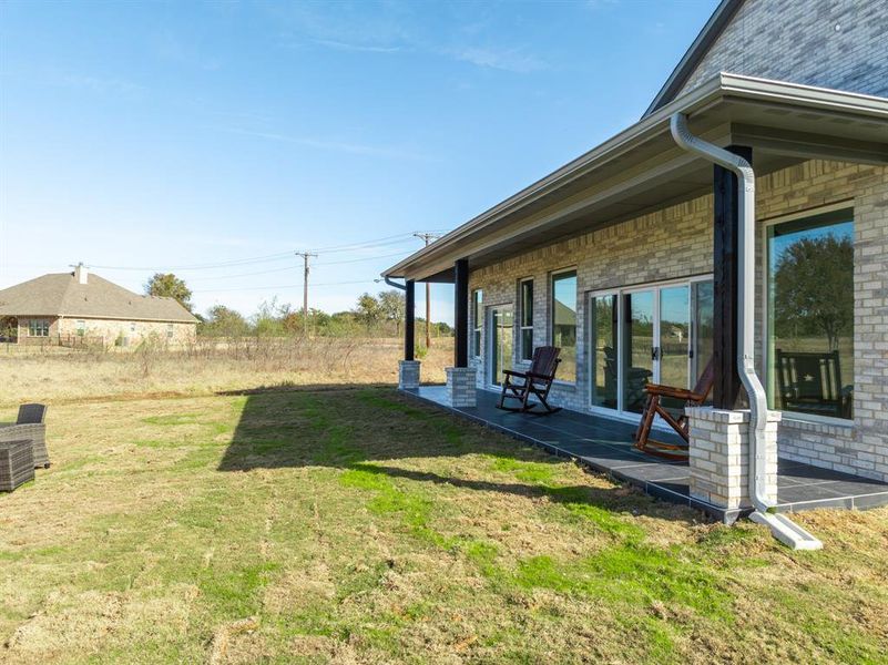 Exterior details and patio area of a home in , Whitney (Image 24). Exterior details and patio area of a home in , Whitney (Image 24).