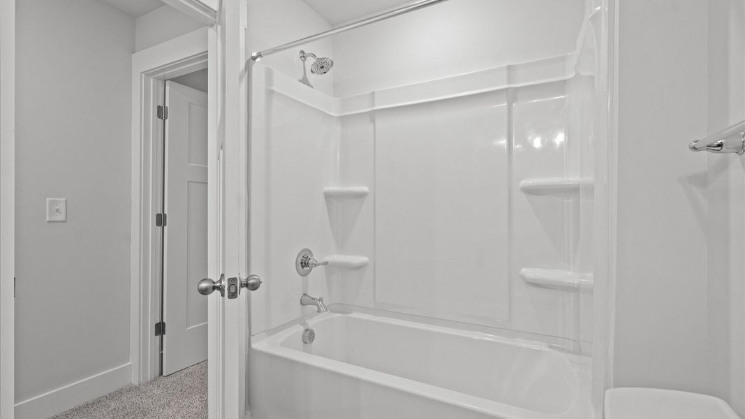 Furnished interior view inside a new home in Camden Cottages, Greenville (Image 28).