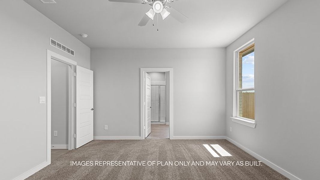 Spacious, unfurnished interior of a new home in Westmont, Lubbock (Image 19).