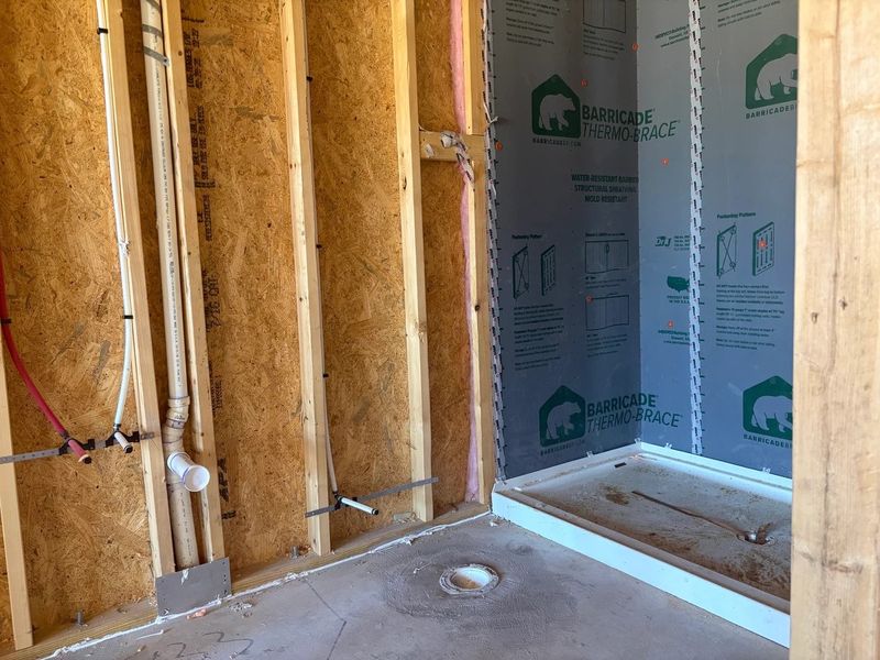 In-progress construction of a new home in The Point, Rolesville, NC (Image 14).