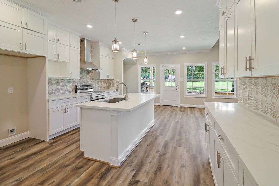 Another view of the kitchen Another view of the kitchen