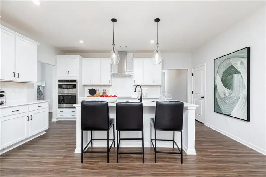 Furnished interior view inside a new home in Madison at Buice Lake, Acworth (Image 27).