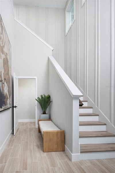Furnished interior view inside a new home in Lakespur at Wellen Park, Venice (Image 9).