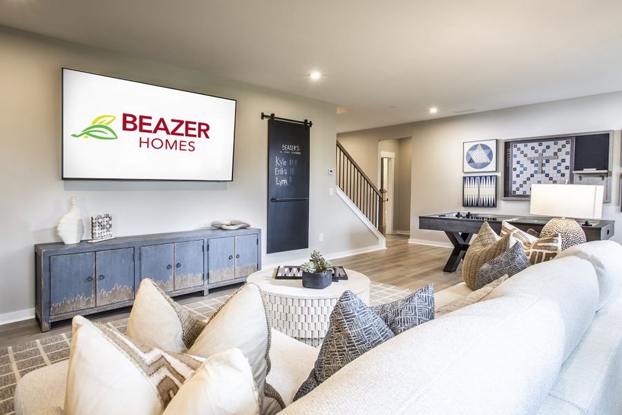 Furnished interior view inside a new home in The Paddocks at Doc Hughes, Buford (Image 12).