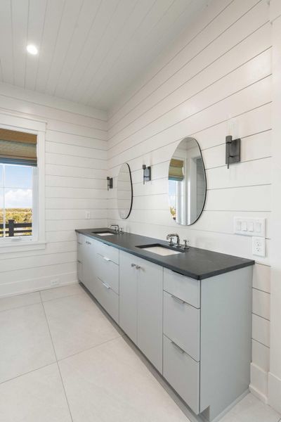 Furnished interior view inside a new home in , Isle Of Palms (Image 9).