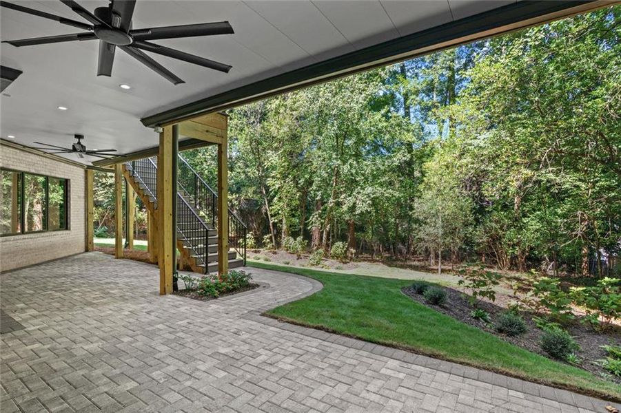 Exterior details and patio area of a home in , Atlanta (Image 35). Exterior details and patio area of a home in , Atlanta (Image 35).