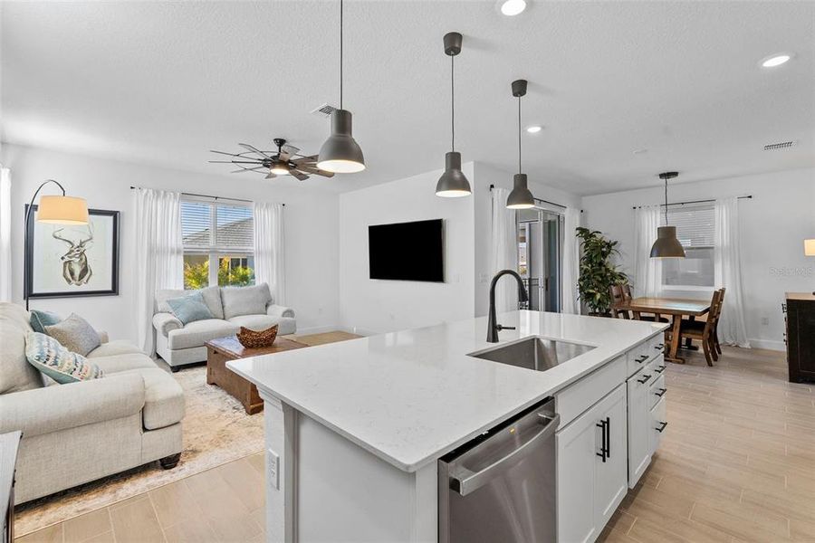 Furnished interior view inside a new home in , Apollo Beach (Image 26).