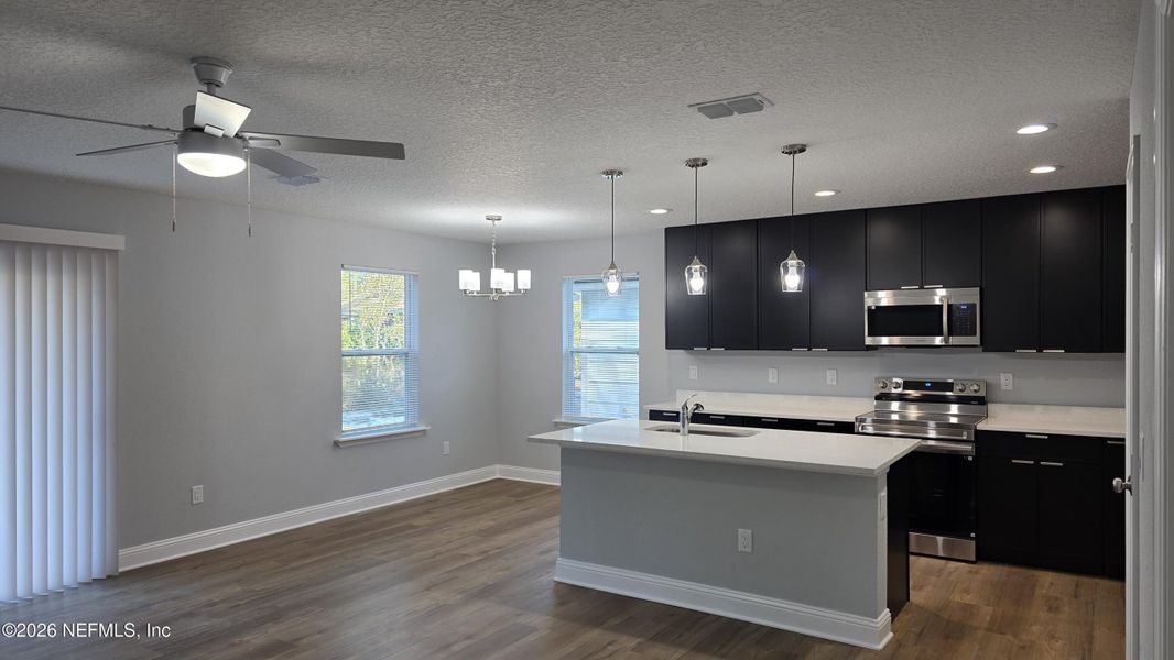 Furnished interior view inside a new home in , Jacksonville (Image 9).
