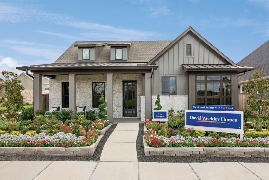 Image 21 representing the The Crowson by David Weekley Homes in Riceland 50’ Alley Load Homesites, Mont Belvieu, TX. Image 21 representing the The Crowson by David Weekley Homes in Riceland 50’ Alley Load Homesites, Mont Belvieu, TX.