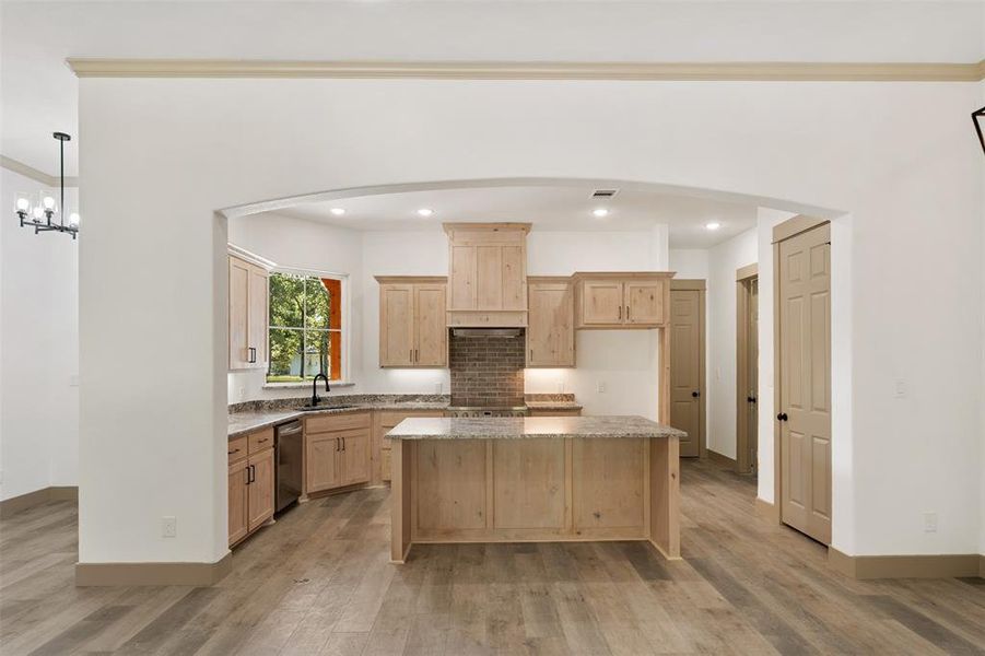 Furnished interior view inside a new home in , Star Harbor (Image 7).