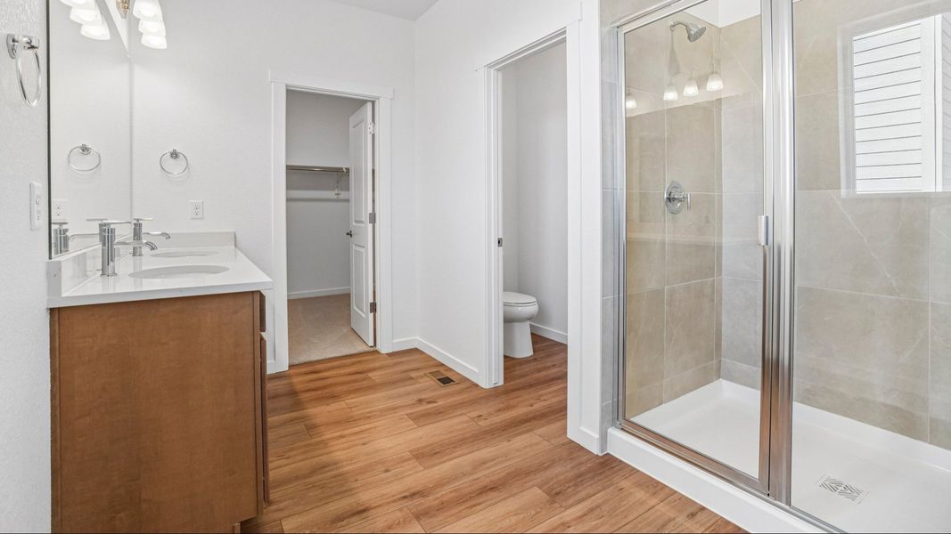 Furnished interior view inside a new home in Trevenna, Windsor (Image 27).