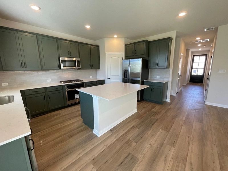 Furnished interior view inside a new home in Covered Bridge, Hutto (Image 9). Furnished interior view inside a new home in Covered Bridge, Hutto (Image 9).