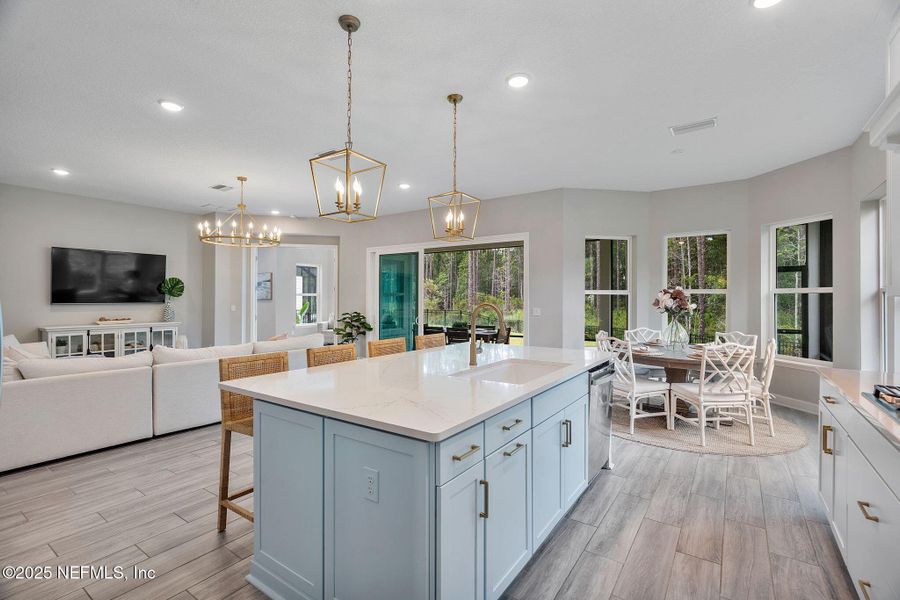 Furnished interior view inside a new home in Palm Crest AT Seabrook, Ponte Vedra (Image 30).