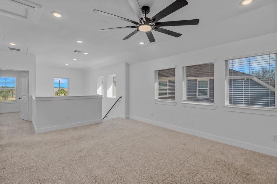 Spacious, unfurnished interior of a new home in Emory Glen, Magnolia (Image 23).