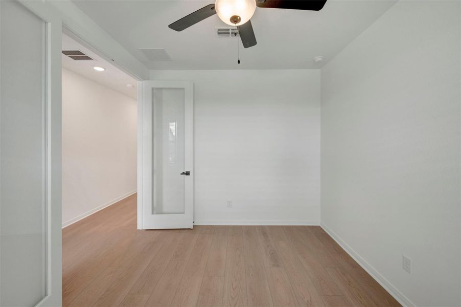 Spacious, unfurnished interior of a new home in Austin Point - Terrace Collection, Richmond (Image 25). Spacious, unfurnished interior of a new home in Austin Point - Terrace Collection, Richmond (Image 25).