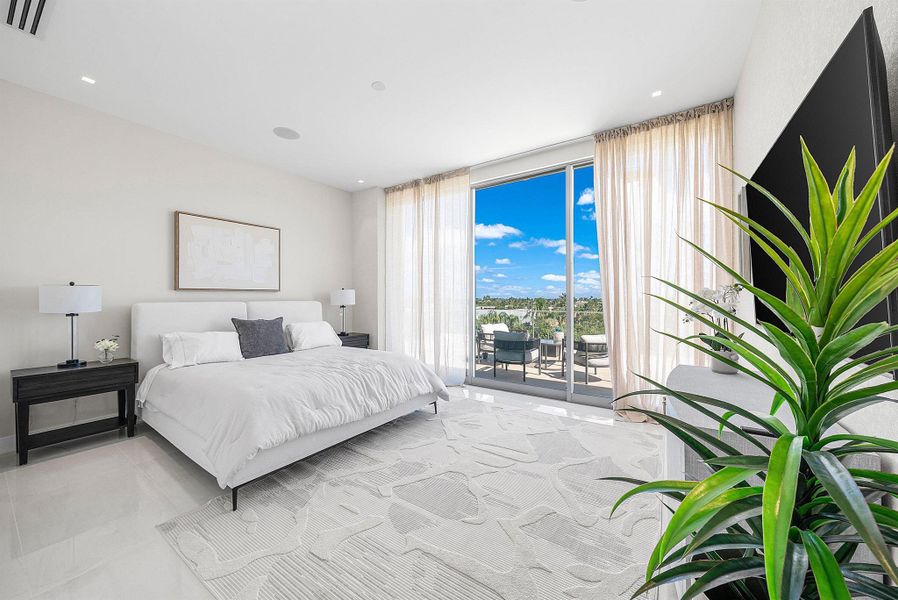 Furnished interior view inside a new home in , Delray Beach (Image 21). Furnished interior view inside a new home in , Delray Beach (Image 21).